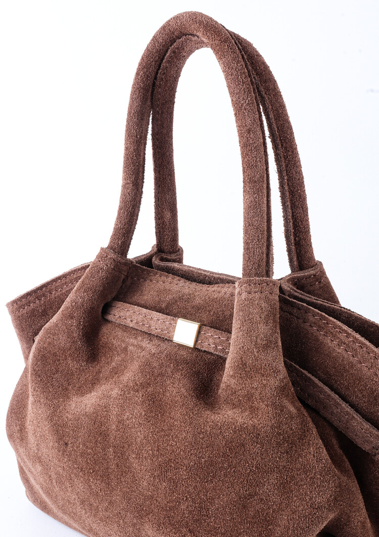 Giuliano Leather  Leder-Handtasche | Wildleder | 552435