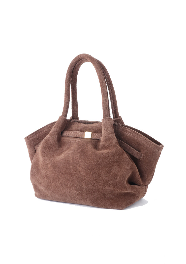 Giuliano Leather  Leder-Handtasche | Wildleder | 552435