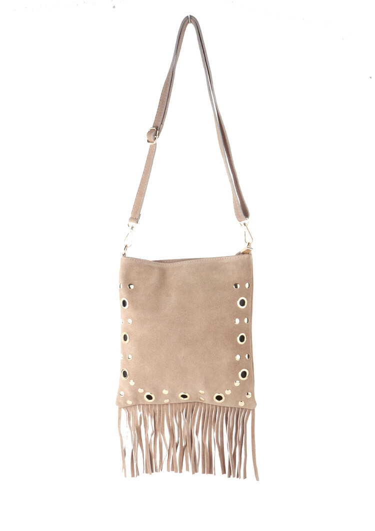 Giuliano Leather  Lederen schoudertas| Suède | 552438