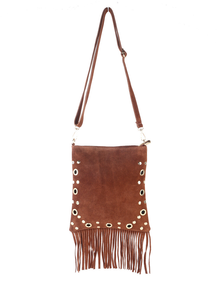 Giuliano Leather  Lederen schoudertas| Suède | 552438