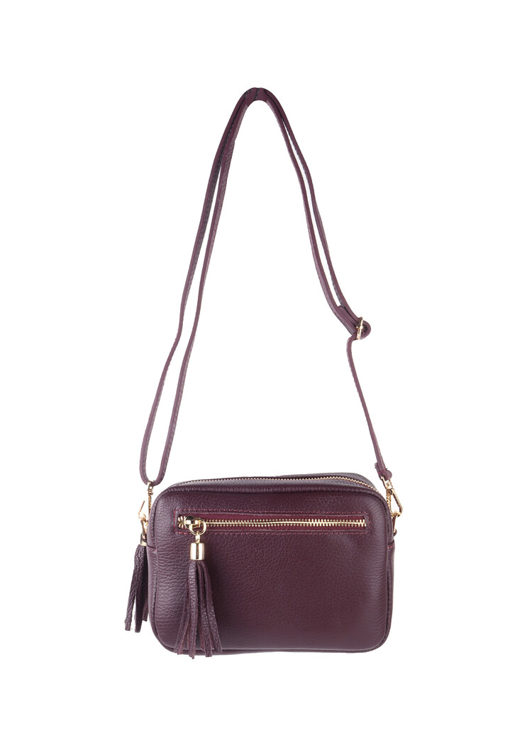 Leather shoulderbag | 900128