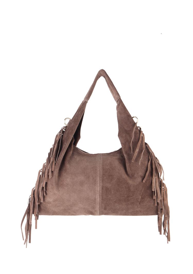 Giuliano Leather  Leather shoulder bag | Suede | 552437