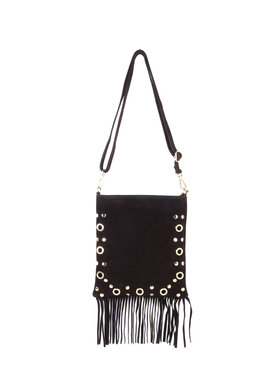 Giuliano Leather  Leder-Schultertasche | Wildleder | 552438