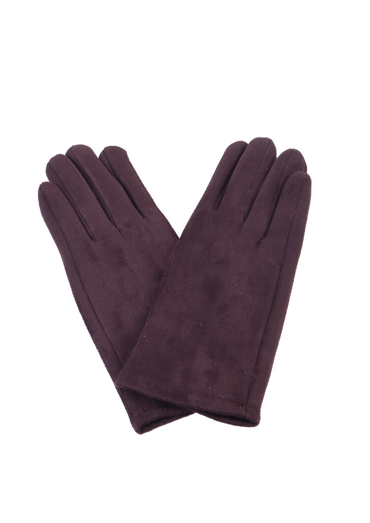 Giuliano Wildlederimitat-Handschuhe | 120
