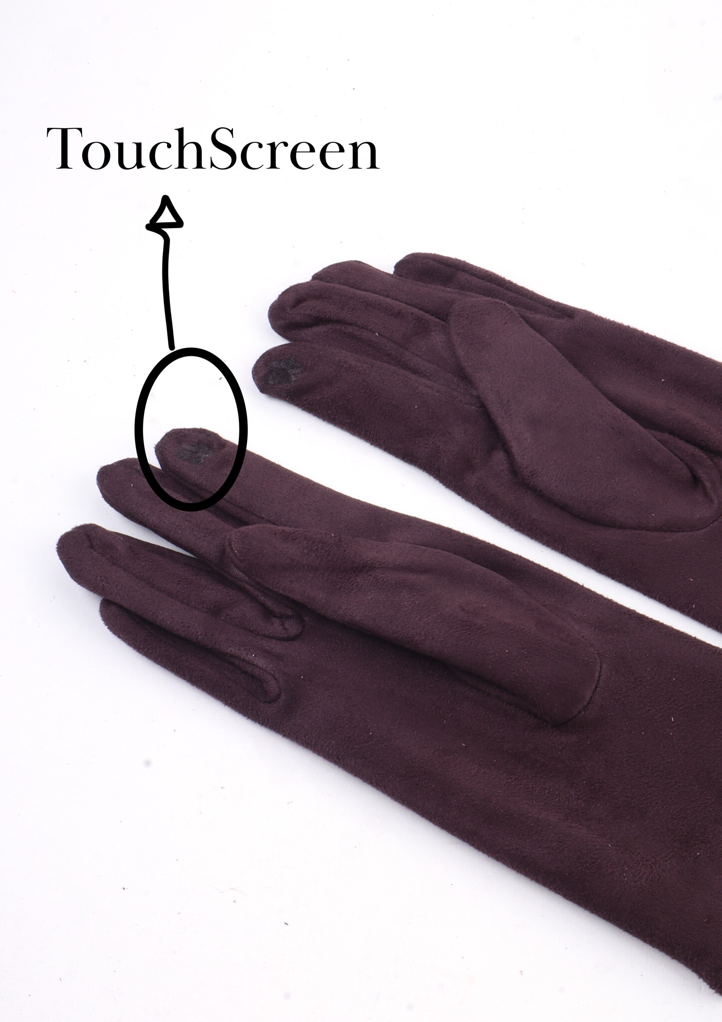 Giuliano Suedine handschoenen | 120, foto 3 van 6