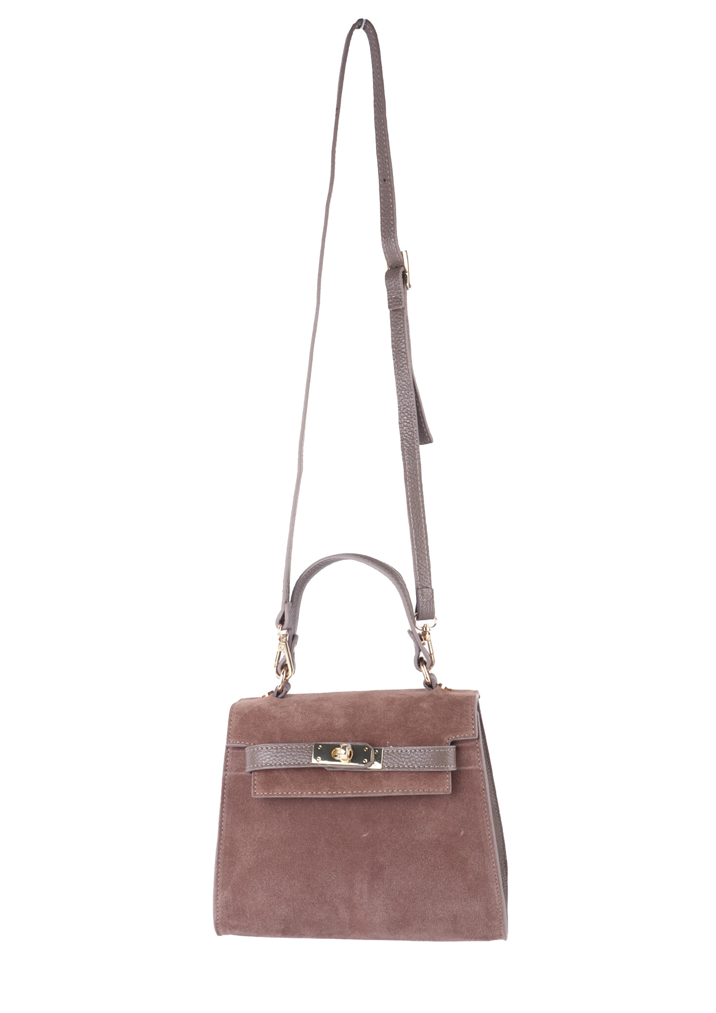 Giuliano Leather Lederen handtas | Suède | 552450, foto 6 van 6