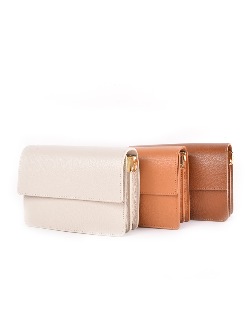 Giuliano Leather Lederen schoudertas | FW25 | 900050, foto 3 van 6