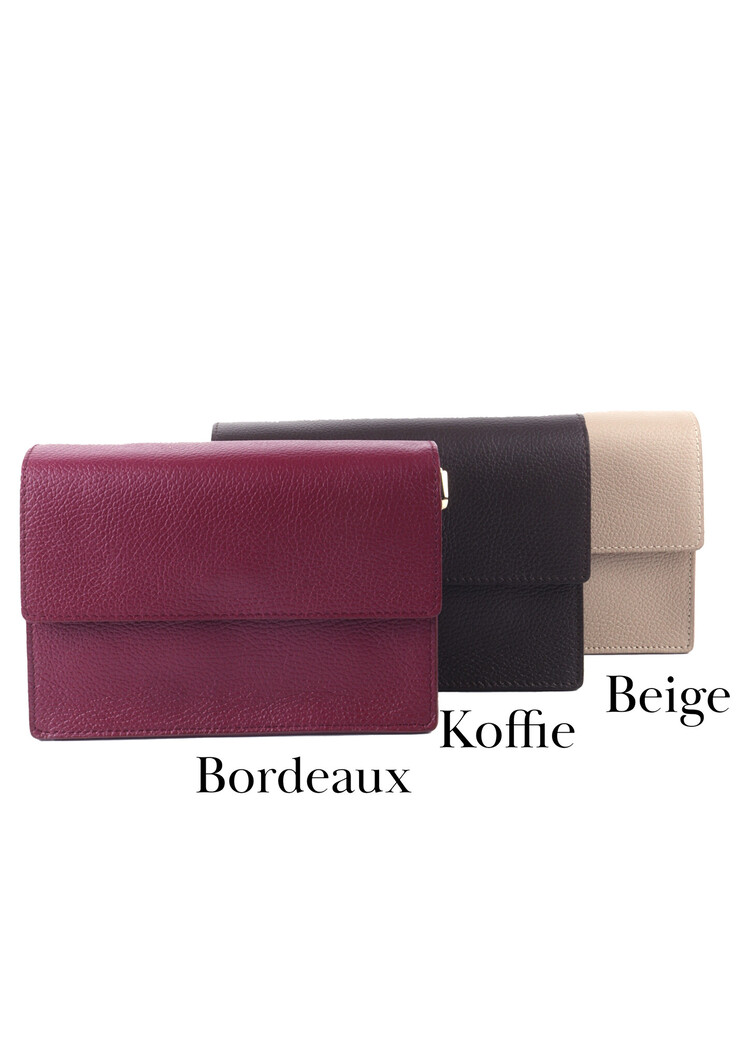 Giuliano Leather  Lederen schoudertas | FW25 | 900050