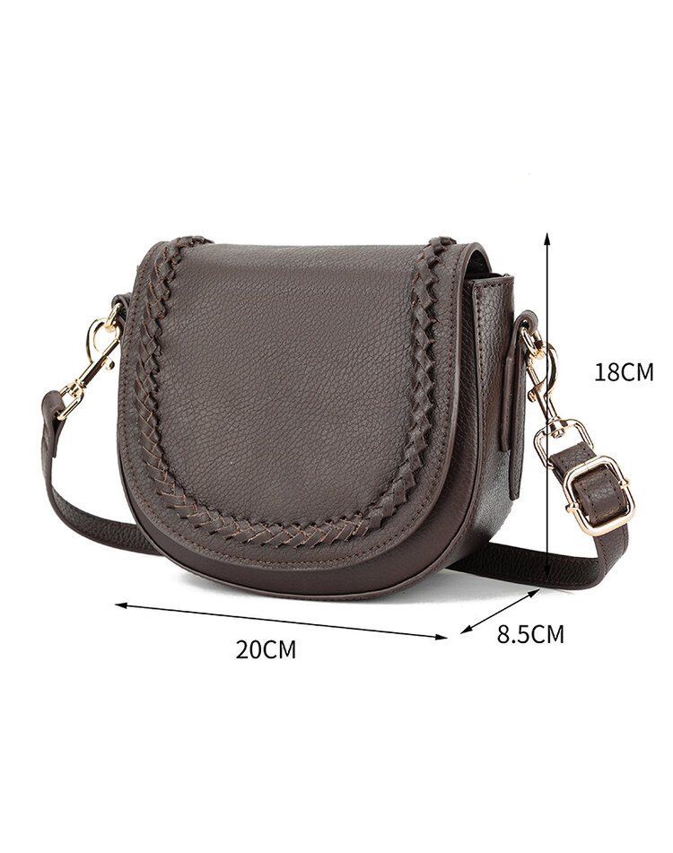 Giuliano Leather  Leder-Schultertasche | FW25 | 900033