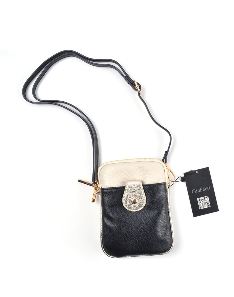 Giuliano Leather Lederen schoudertas | FW25 | 552441
