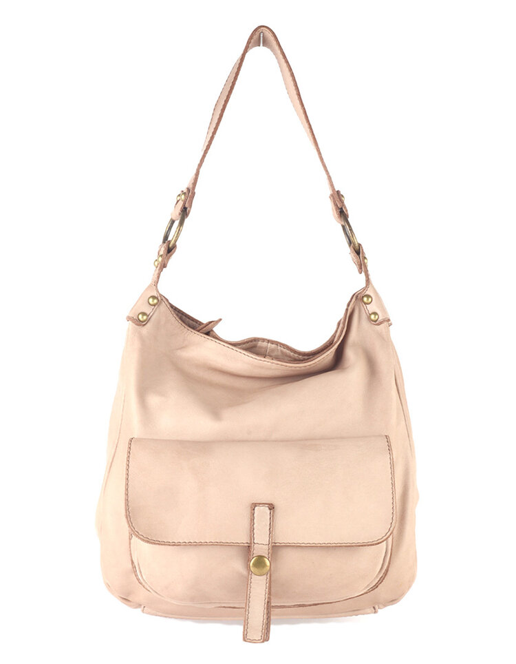 Giuliano Leather  Gewaschene Leder-Schultertasche | 552817