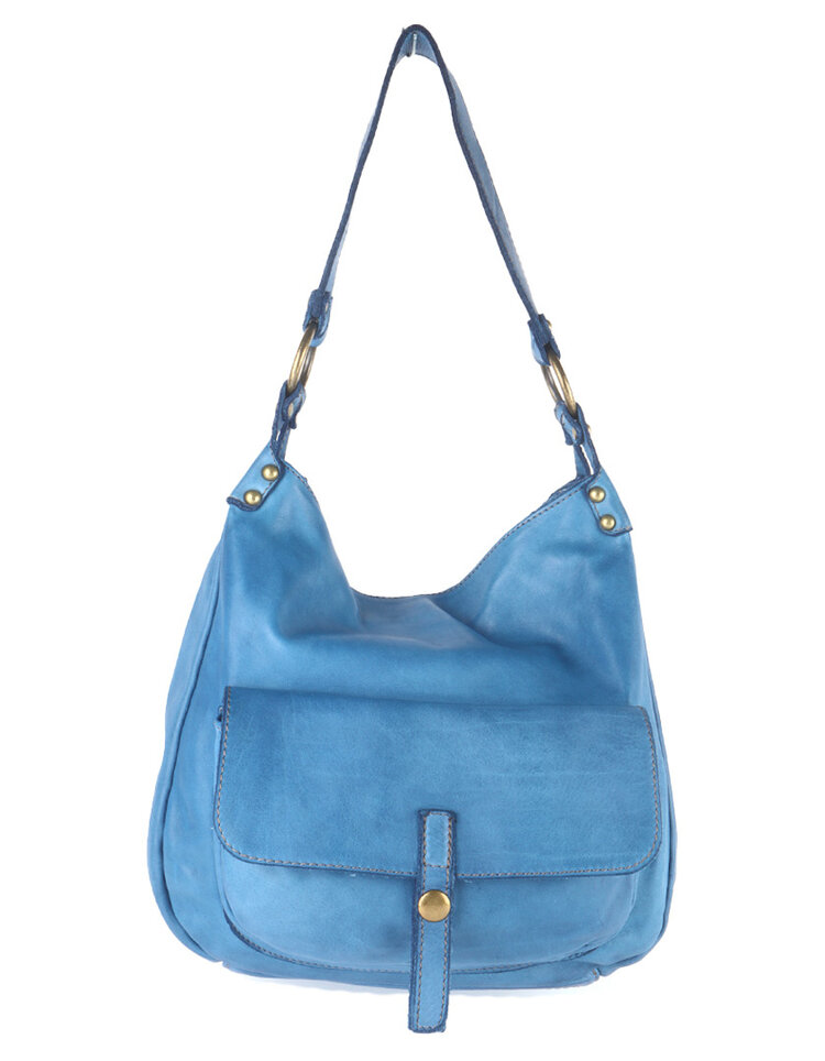 Giuliano Leather  Gewassen Lederen Schoudertas | 552817