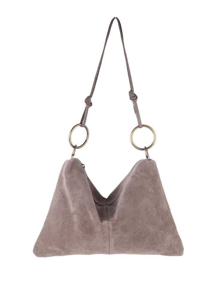 Giuliano Wildleder-Schultertasche | 552406