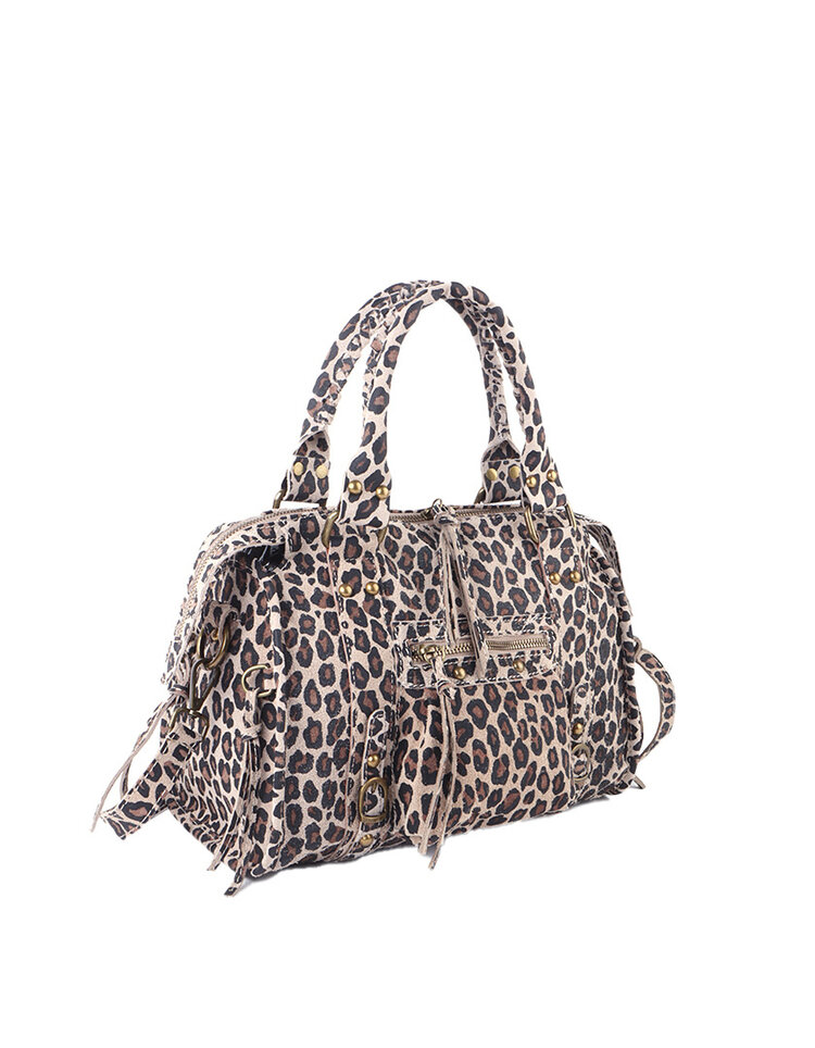 Giuliano Leather  Lederen handtas | Panter | 552452