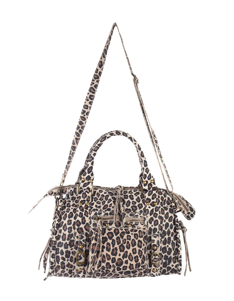 Giuliano Leather  Lederen handtas | Panter | 552452