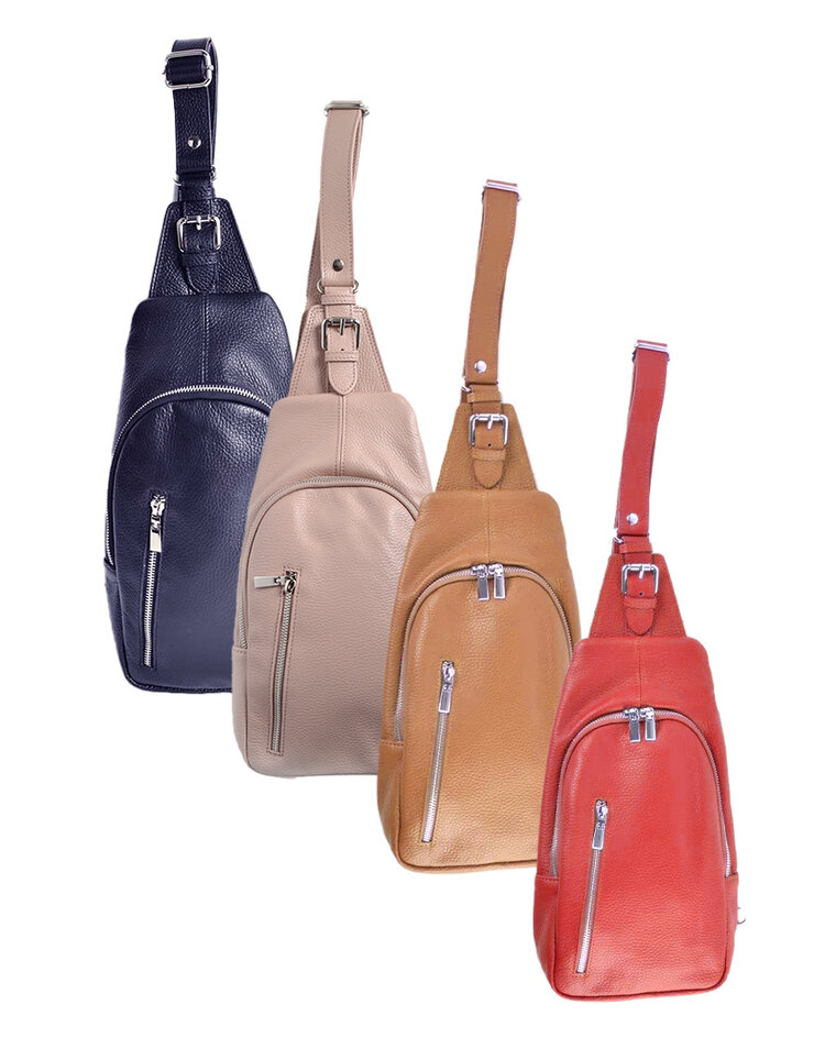 Lederen crossbody | 552678