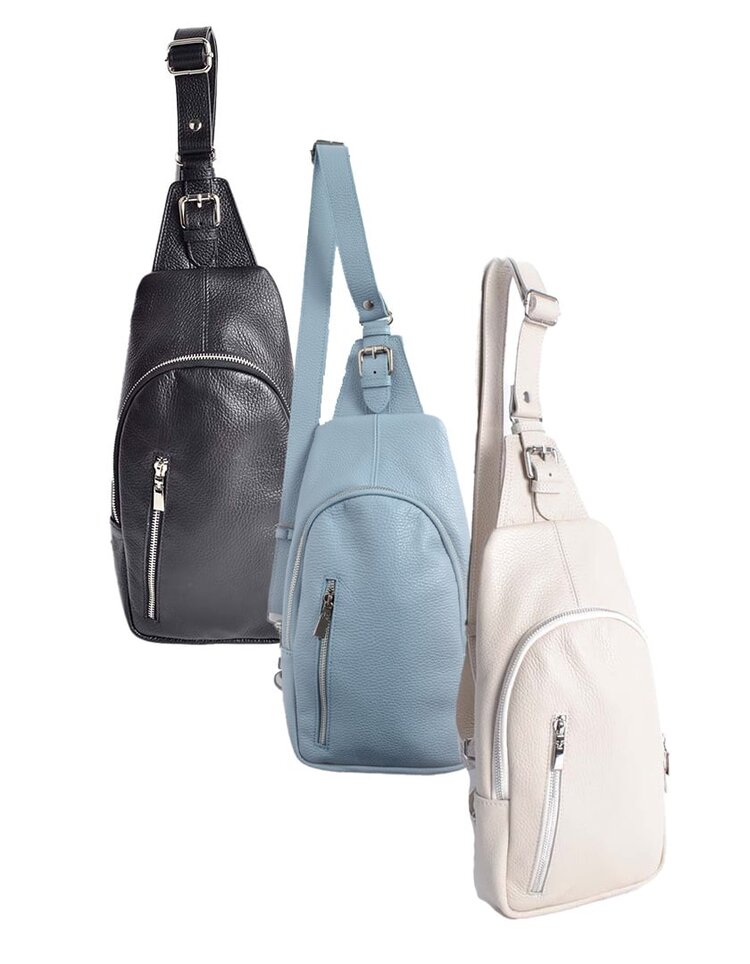 Giuliano Leather  Lederen crossbody | 552678  FW25