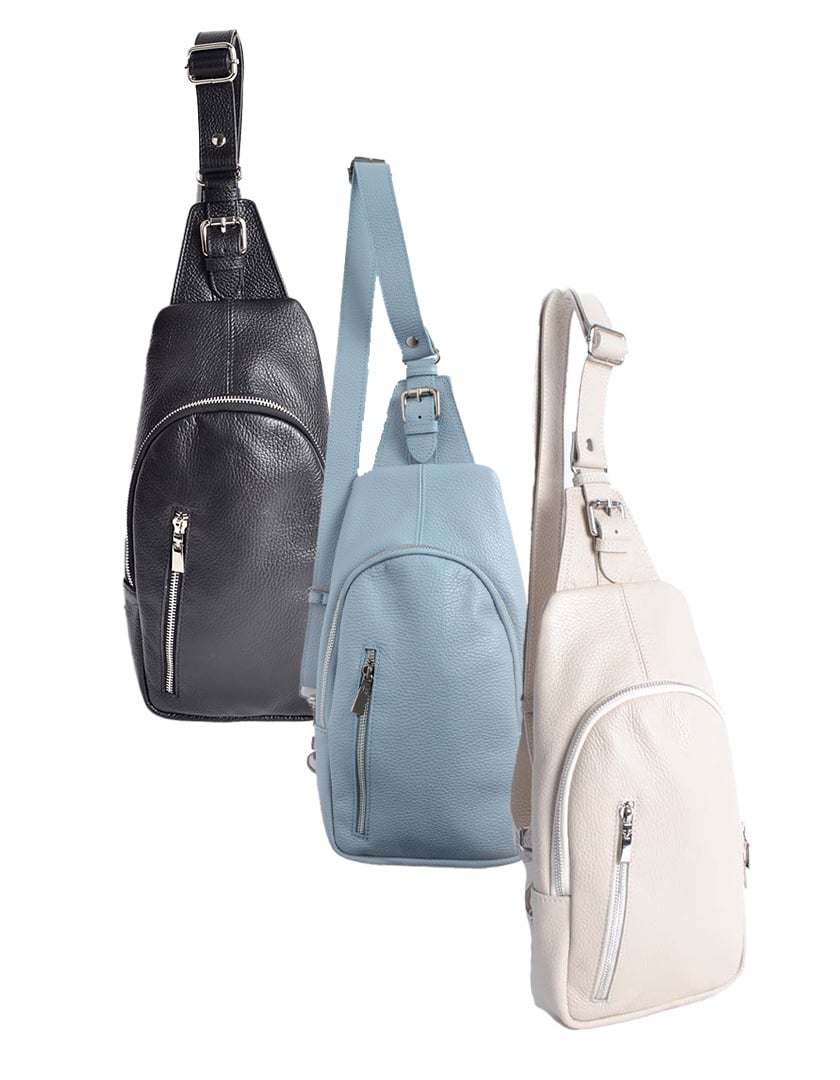 Giuliano Leather Lederen crossbody | 552678 FW25