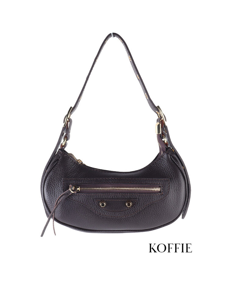 Leder-Schultertasche | 5528491