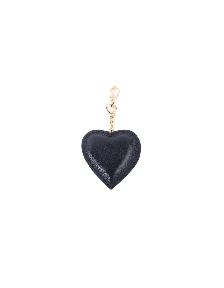 Giuliano Keyring | Metallic Heart | Leather Gold XL | 2308