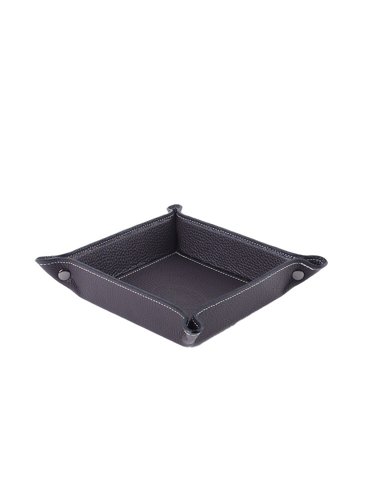 Giuliano Leather  Accessory Tray | Square | 800012