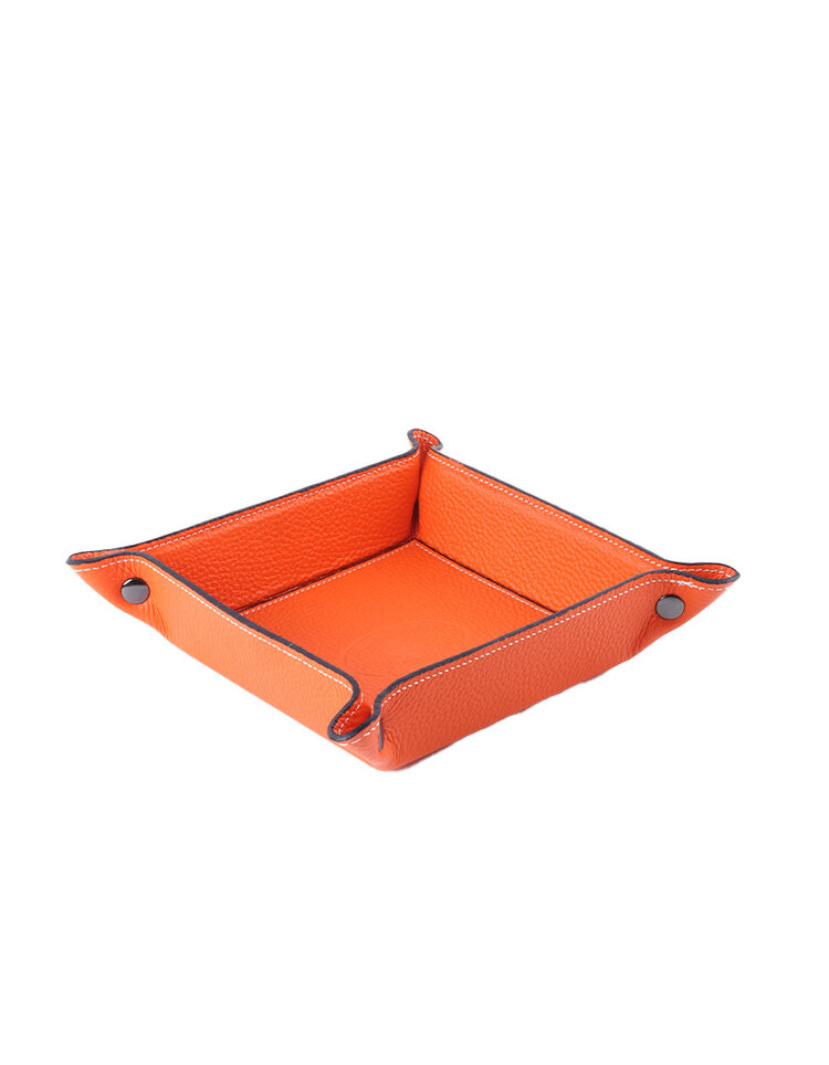 Giuliano Leather  Accessory Tray | Square | 800012
