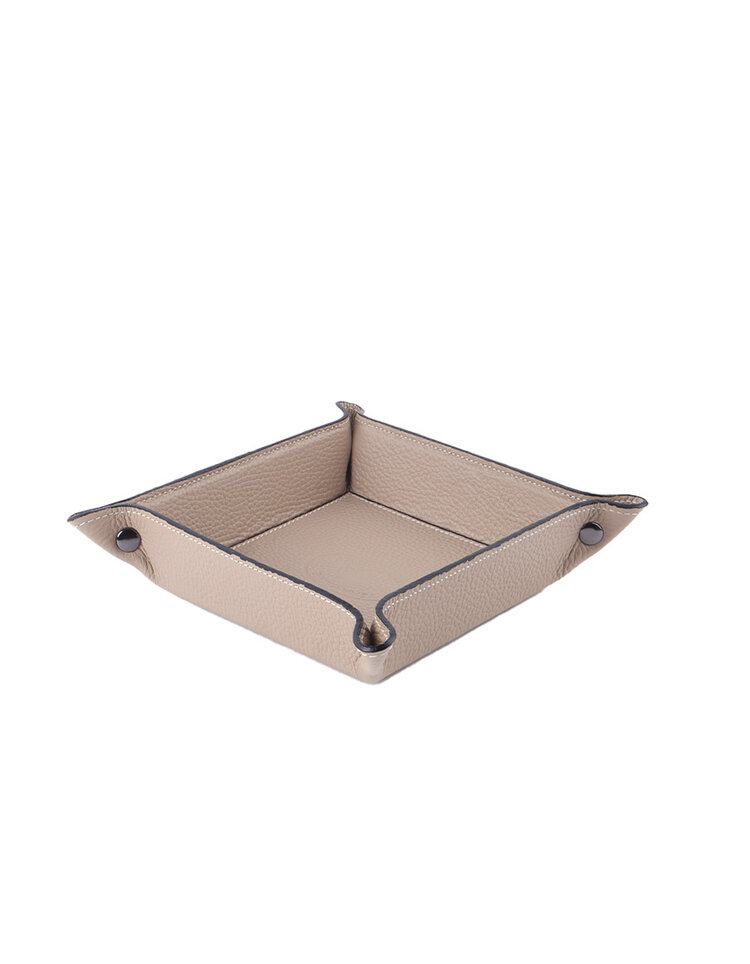 Giuliano Leather  Accessory Tray | Square | 800012