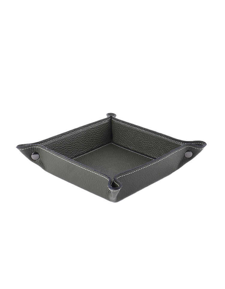Giuliano Leather  Accessory Tray | Square | 800012