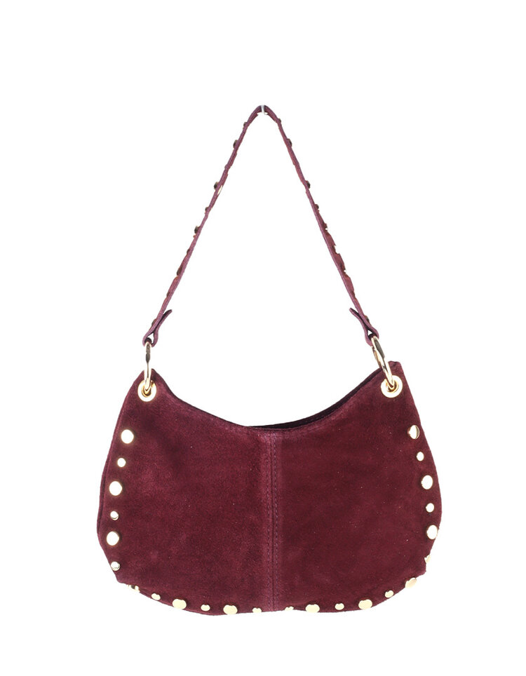 Giuliano Leather  Leder-Schultertasche | Wildleder | 552453