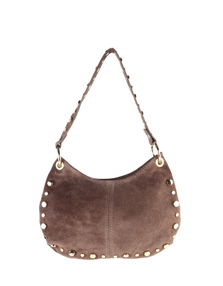 Giuliano Leather  Leder-Schultertasche | Wildleder | 552453