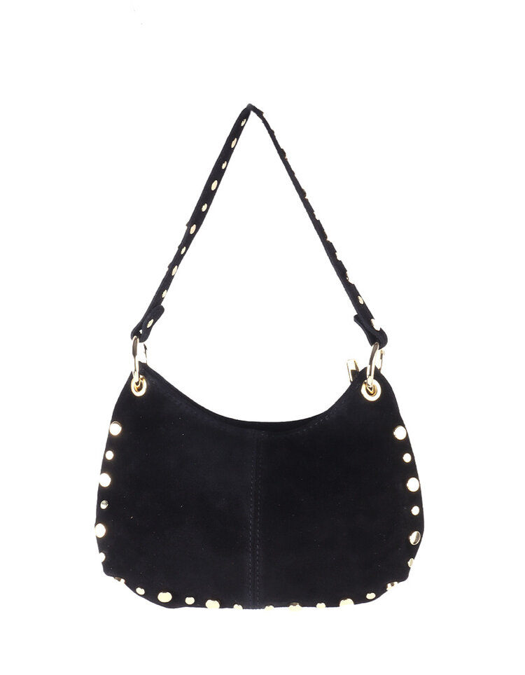 Giuliano Leather  Leder-Schultertasche | Wildleder | 552453