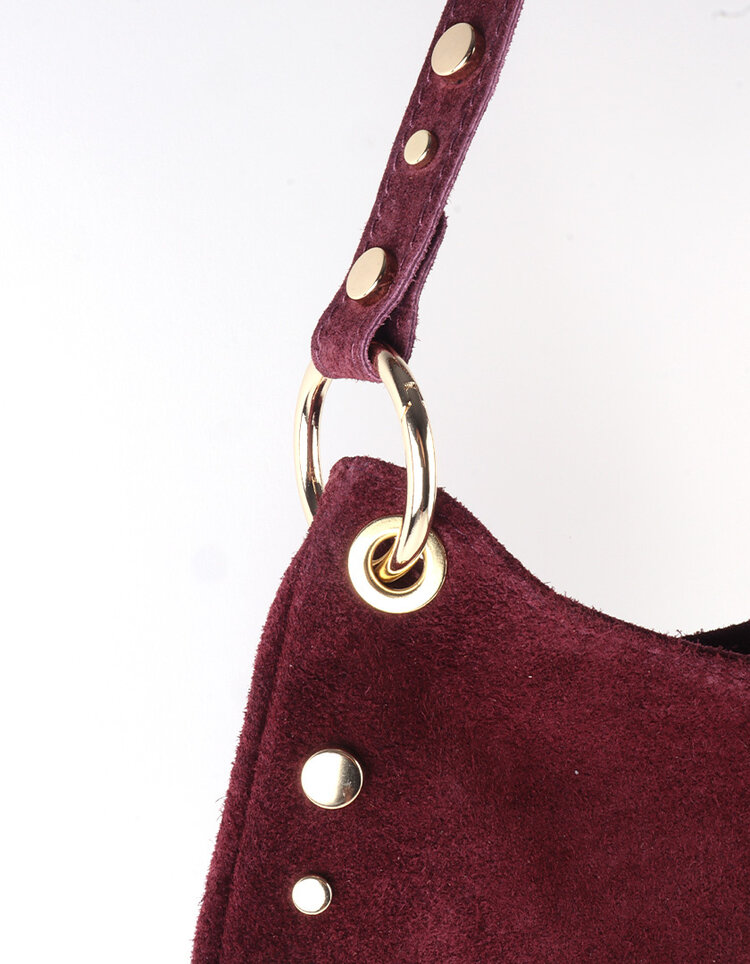 Giuliano Leather  Leather shoulder bag | Suede | 552453