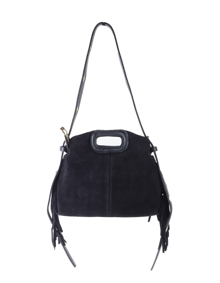 Giuliano Leather  Leder-Schultertasche | Wildleder | 552456