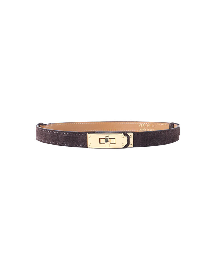 Lederen suede riem | Suede | 559143
