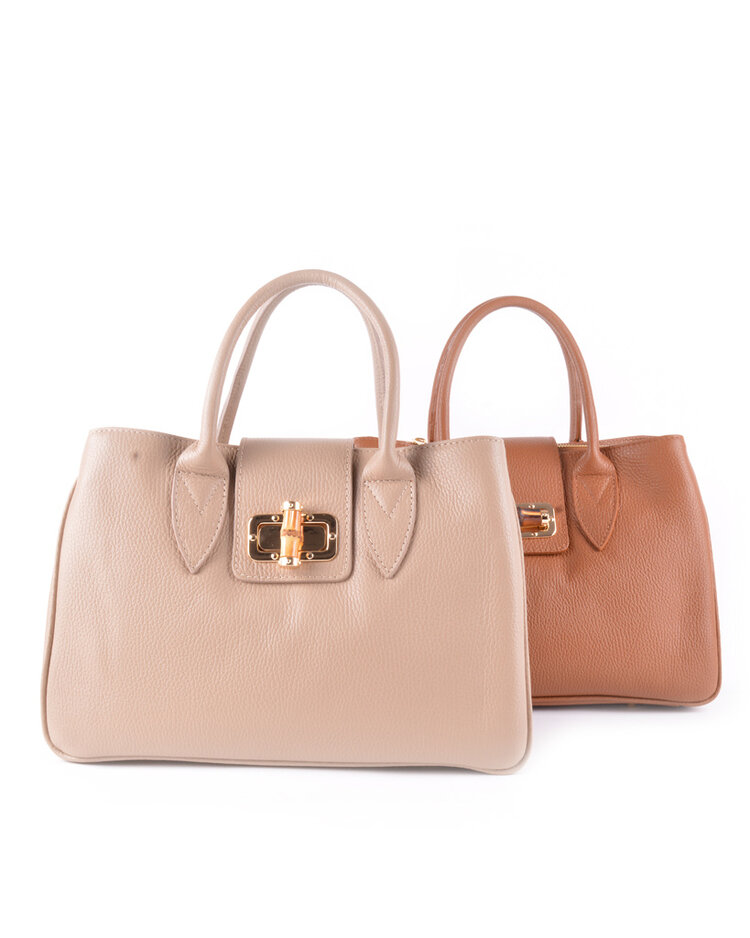 Giuliano Leather  Lederen handtas | Effen | 552833