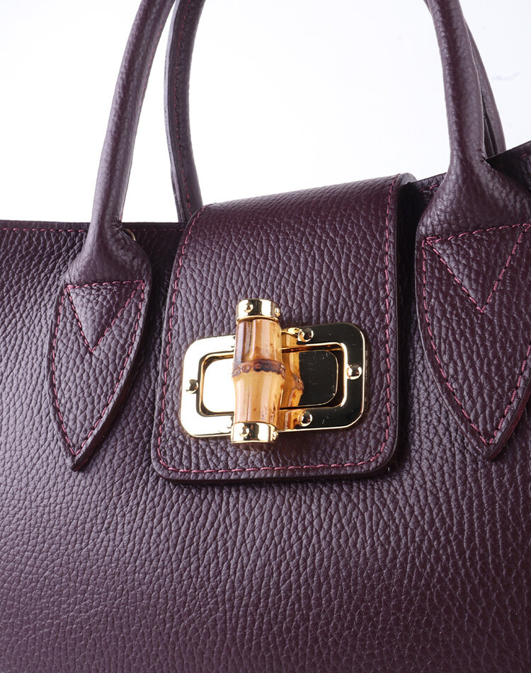 Giuliano Leather  Lederen handtas | Effen | 552833