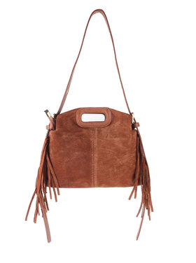 Giuliano Leather  Leder-Schultertasche | Wildleder | 552456