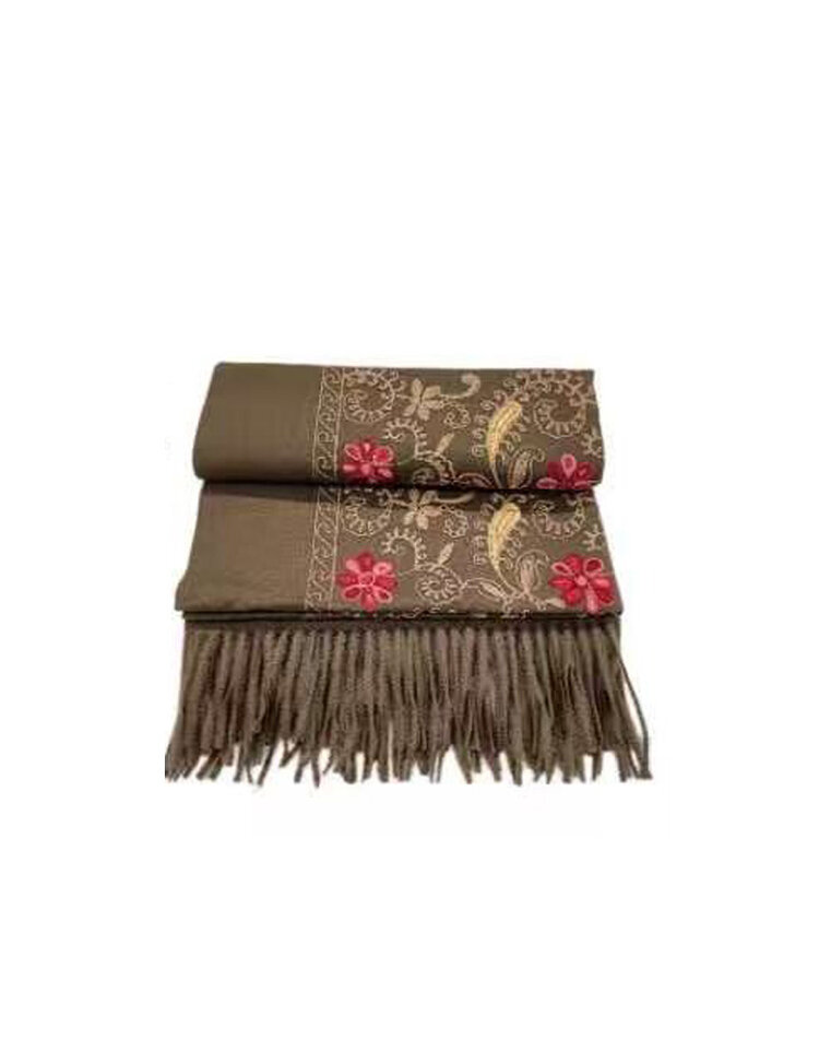 Giuliano Scarf | Embroidered Flower | 700350
