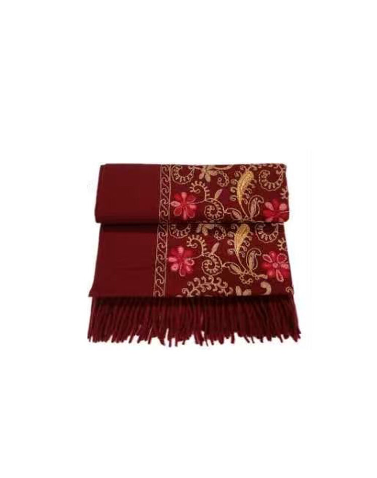 Giuliano Scarf | Embroidered Flower | 700350