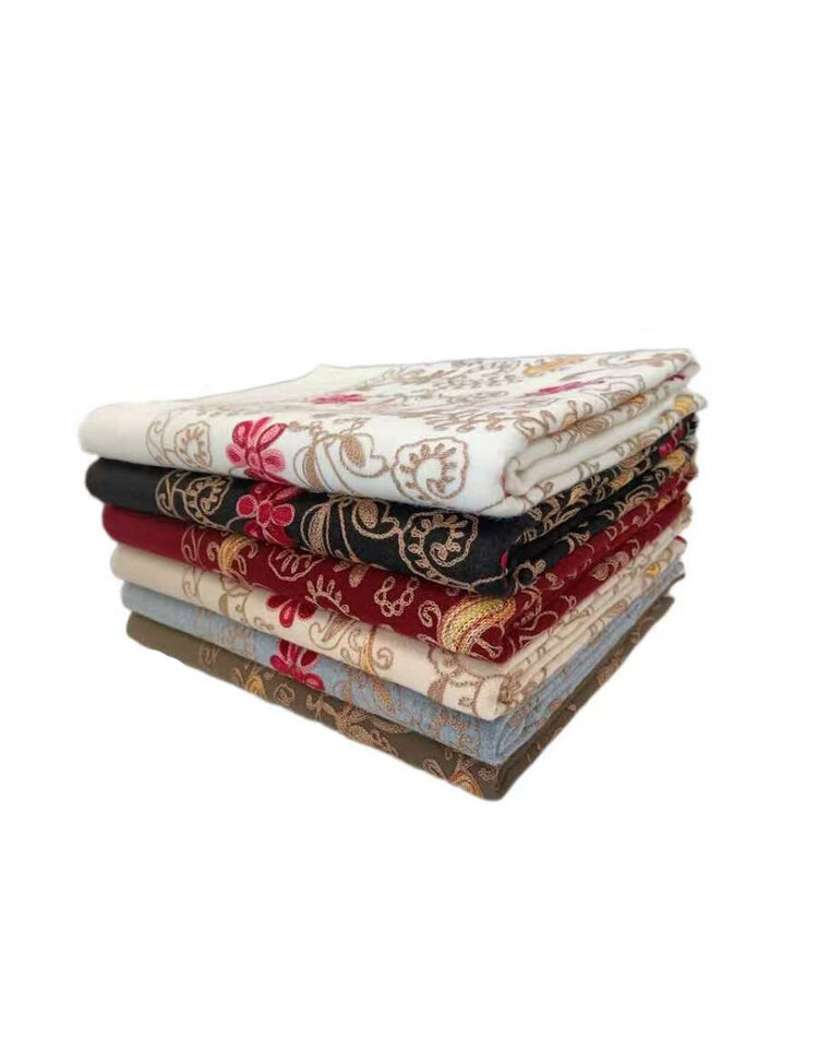 Giuliano Scarf | Embroidered Flower | 700350