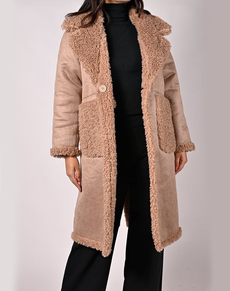 Giuliano Leather  Teddy jas | Omkeerbaar | 62271