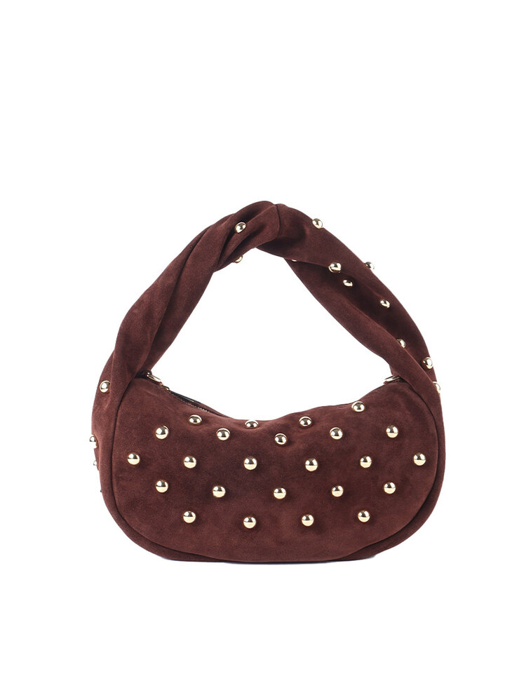 Giuliano Leather  Leder-Schultertasche | Wildleder | 552471