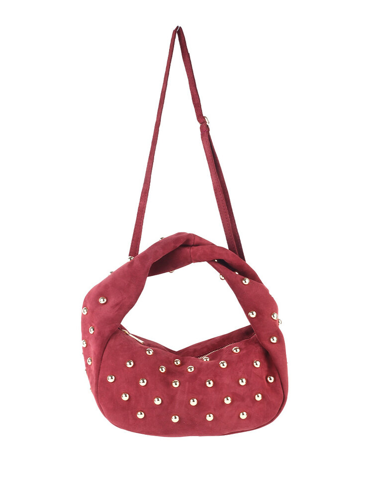 Giuliano Leather  Leder-Schultertasche | Wildleder | 552471