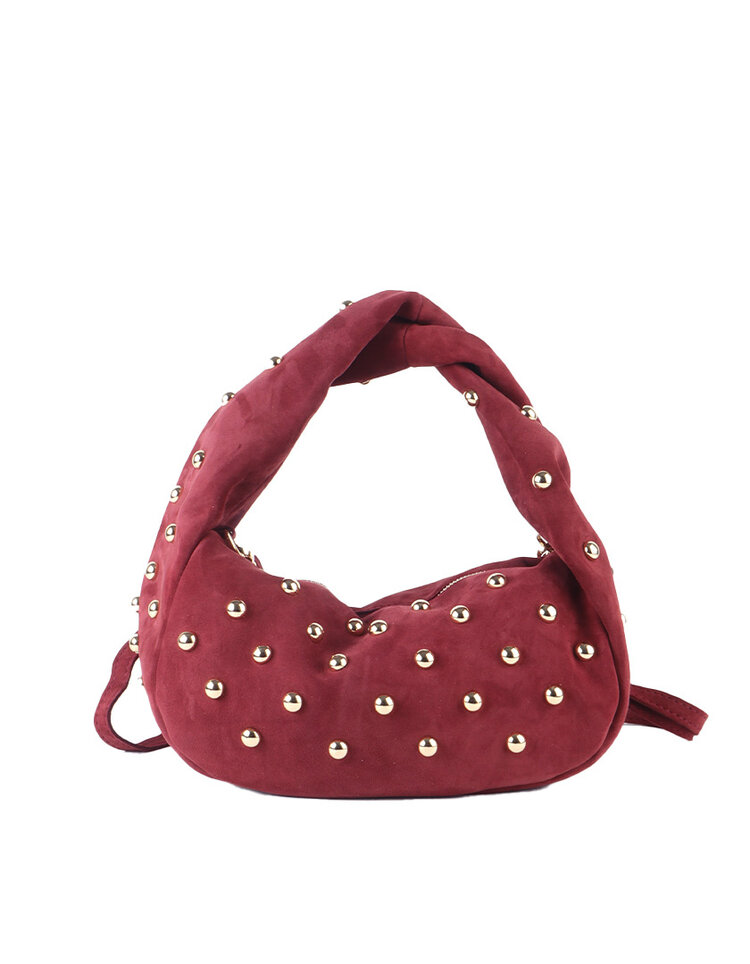 Giuliano Leather  Leder-Schultertasche | Wildleder | 552471