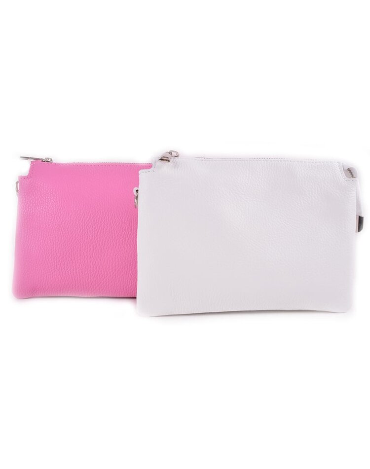 Giuliano Leather  Kleine Leder-Schultertasche 3 Fächer | 552871