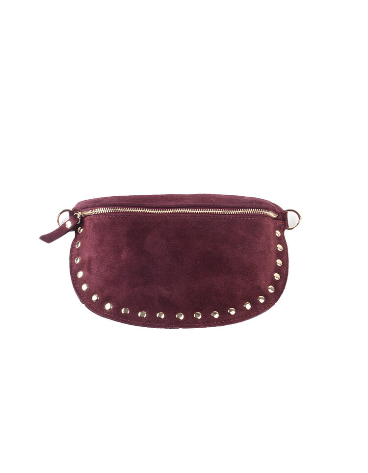Giuliano Leather  Leder-Schultertasche | Wildleder | 552472