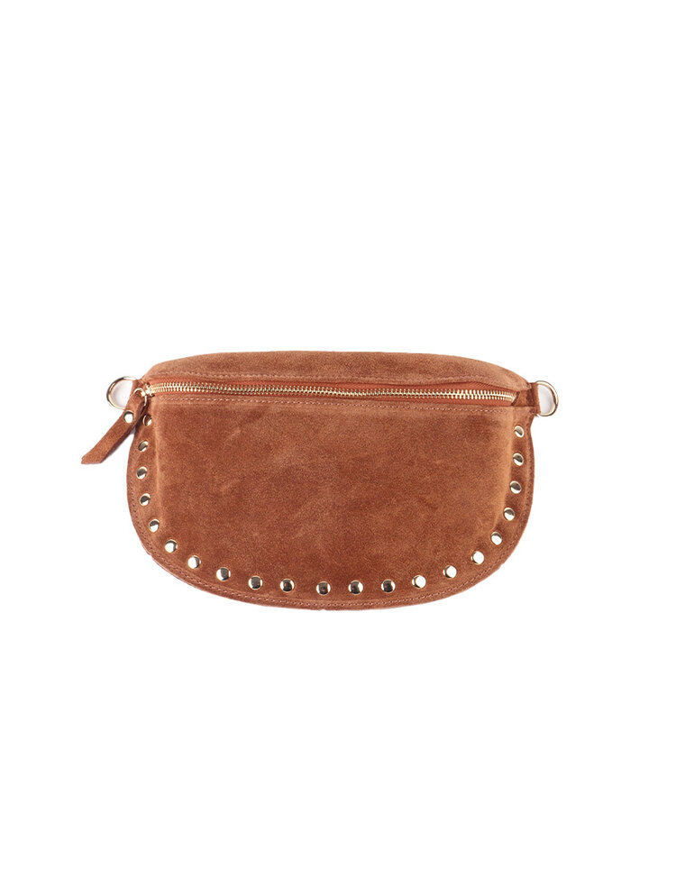Giuliano Leather  Leder-Schultertasche | Wildleder | 552472