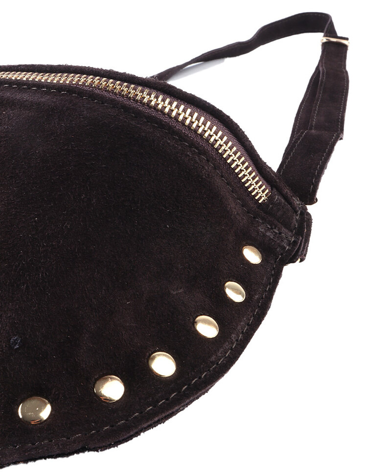 Giuliano Leather  Leder-Schultertasche | Wildleder | 552472