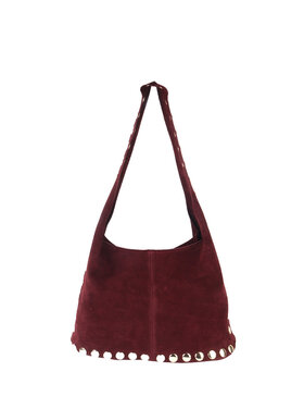 Giuliano Leather  Leder-Schultertasche | Wildleder | 552482