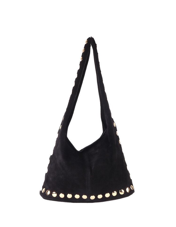 Giuliano Leather  Leder-Schultertasche | Wildleder | 552482